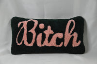 Tufted Bitch Pillow Cover