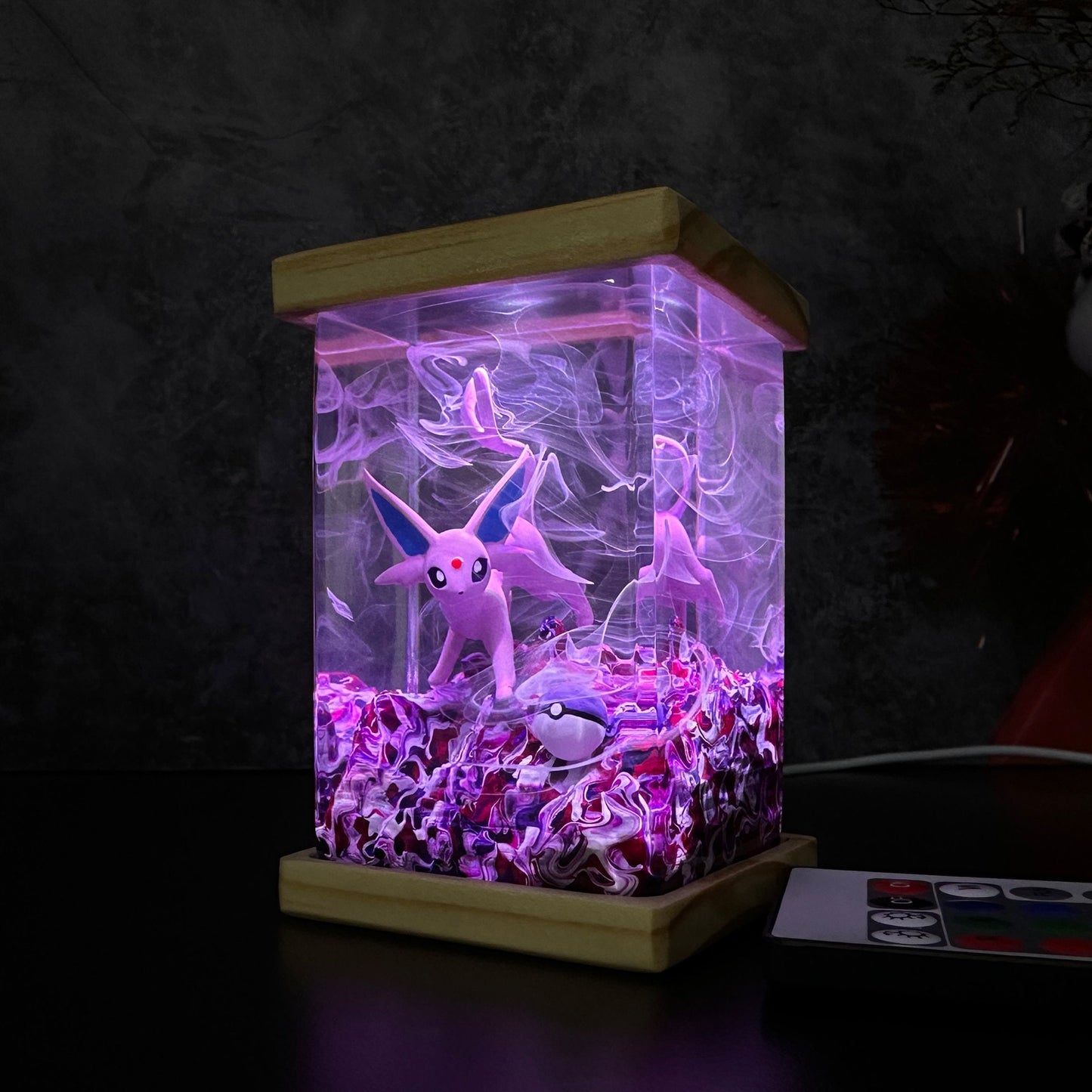 custom pokemon resin night light