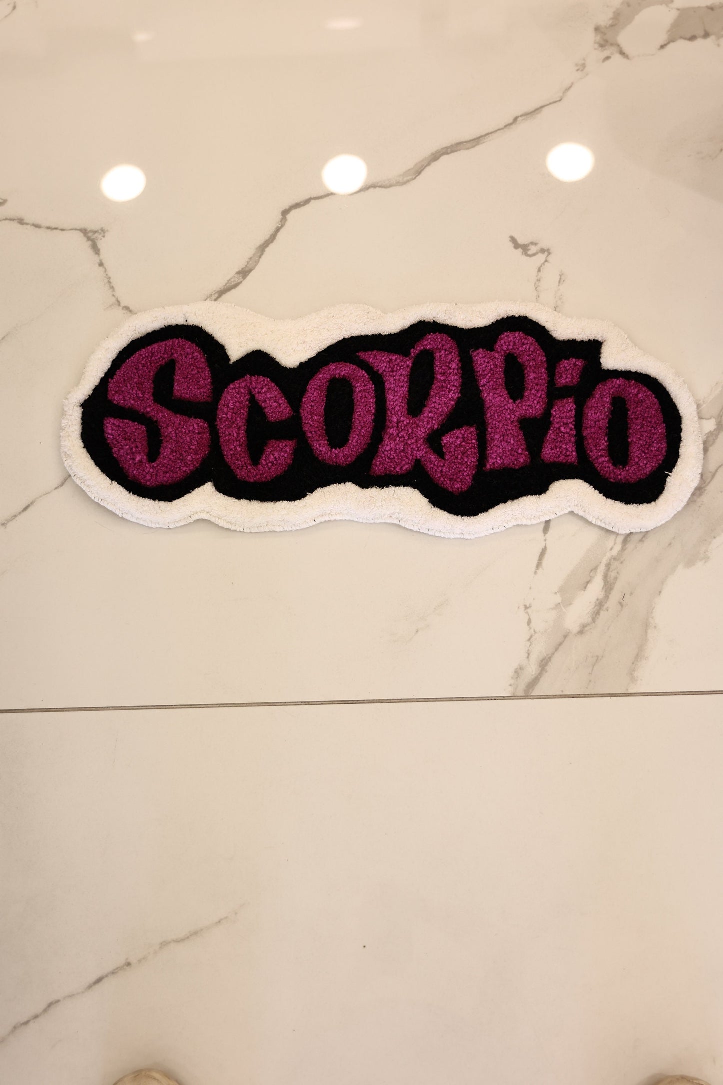 Custom Sign Name Tufted Rug