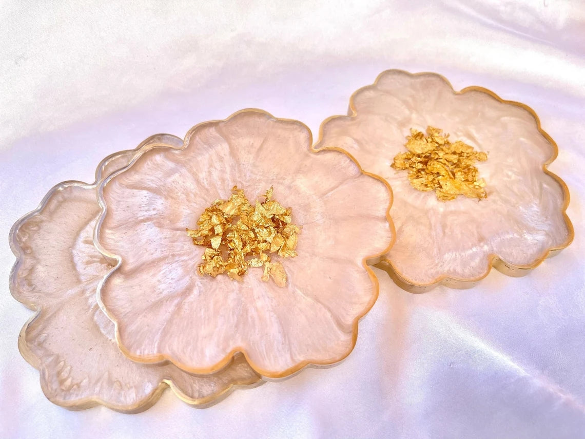 Resin Colour Full Coaster