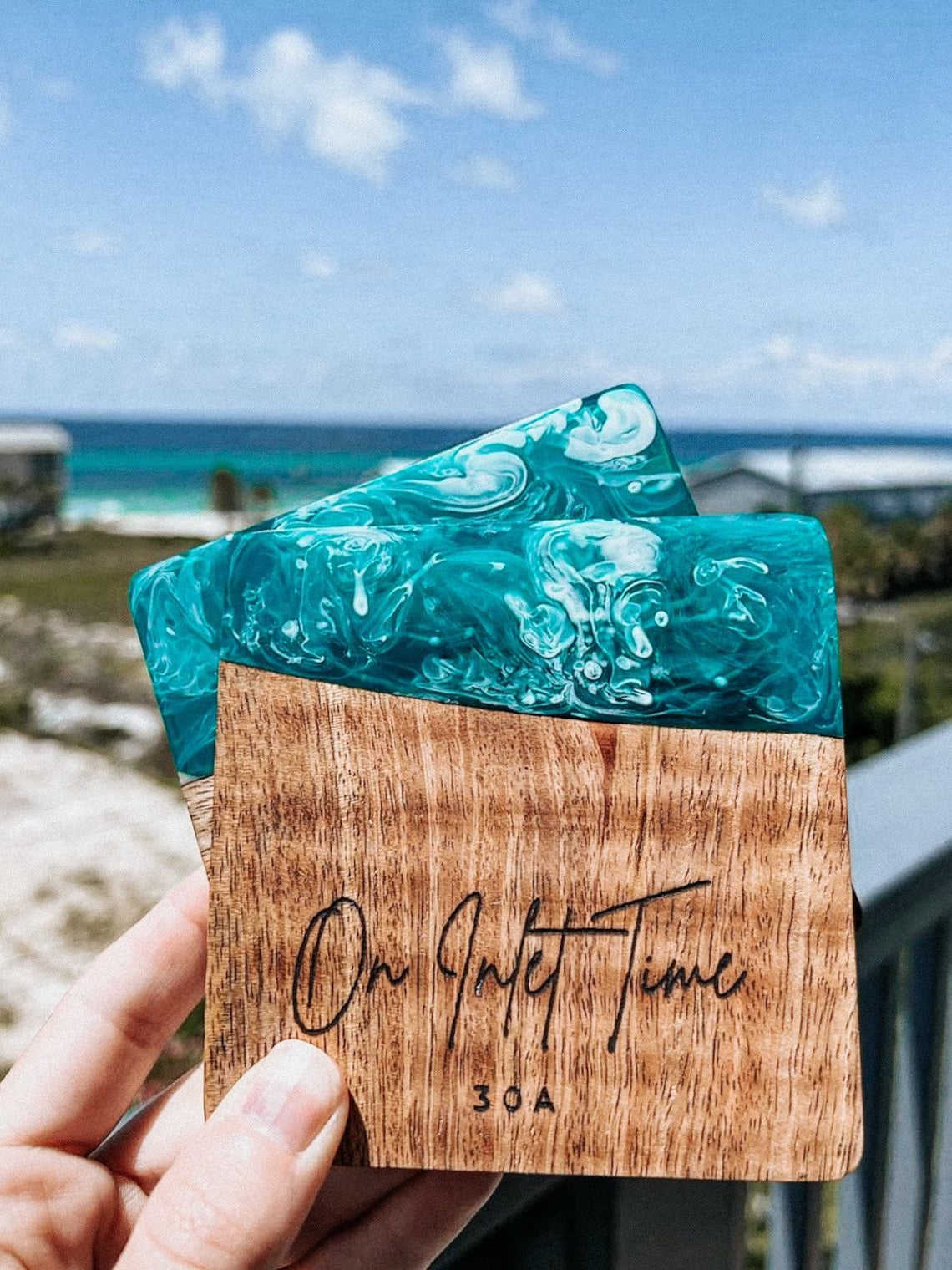 Resin Coasters Set