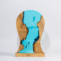 Headphone Stand Epoxy Resin Lamp