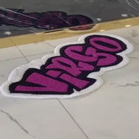 Customizable Virgo Zodiac Hand Tufted Rug