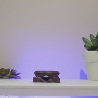 Deer and Landscape Resin Egg Lamp