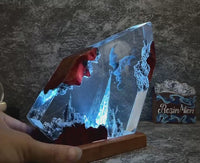 Ice Dragon Resin Night Light