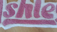 Custom Sign Name Tufted Rug