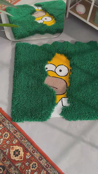 Fluffy Tufted Cartoon Rug